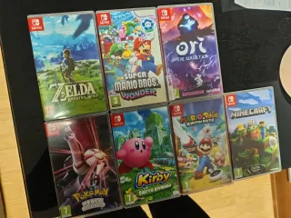 Nintendo Switch + 7 Juegos