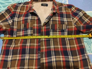 Chaqueta cuadros forrada