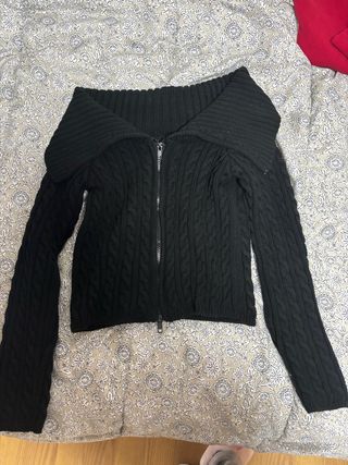 Jersey Pull&Bear Negro Talla S Nuevo