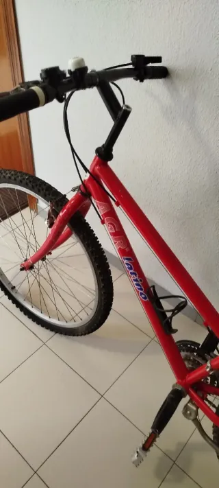 Bicicleta AGR Latino Roja