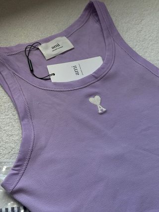 Camiseta tirantes Ami Paris corazón