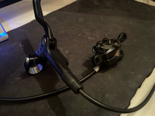 Pinza Freno Hidráulica Bicicleta Negra