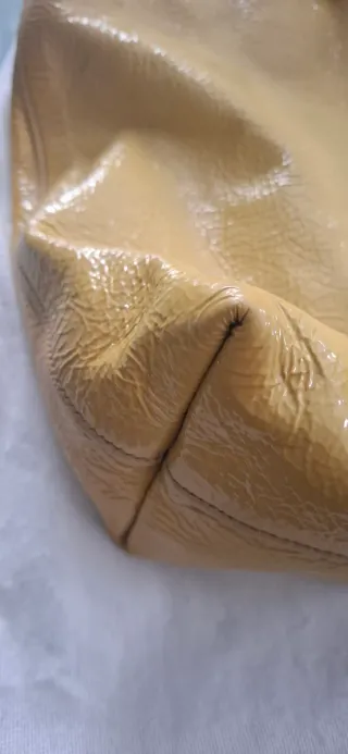 Borsa Prada shopper vernice