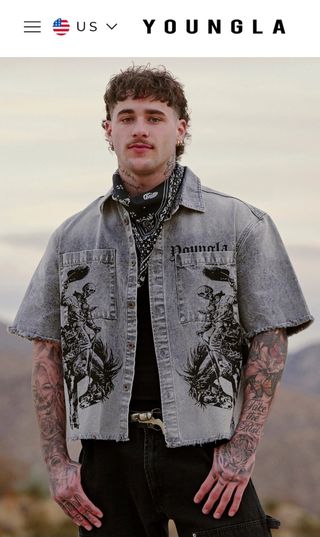 Camisa vaquera YOUNGLA
