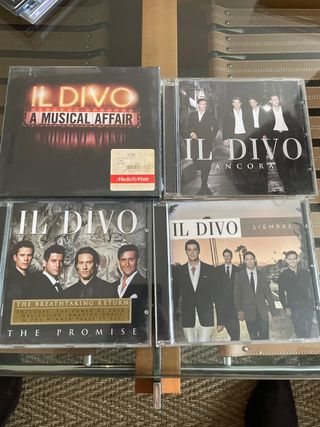 Pack 4 CDs Il Divo