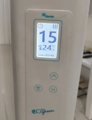 Radiador Eléctrico Farho Eco Green Digital - 1000W