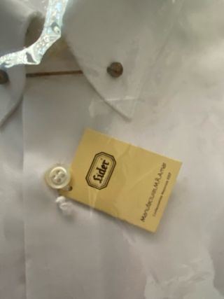 Camisa de vestir Lider blanca talla 42 nueva