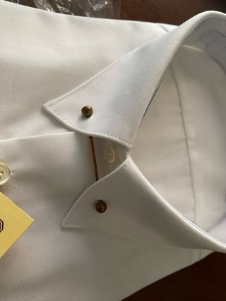 Camisa de vestir Lider blanca talla 42 nueva
