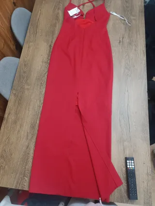 Vestido Teorema Vermelho Tamanho 36