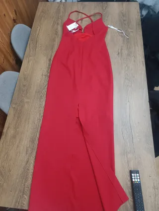 Vestido Teorema Vermelho Tamanho 36