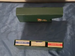 Carte da Gioco Dal Negro con Cofanetto Vintage