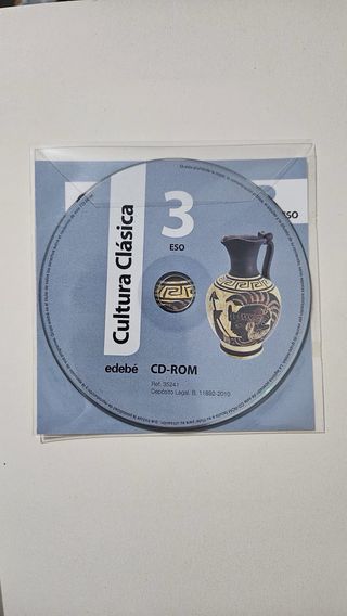 CULTURA CLÁSICA 3 ISBN: 9788423697465