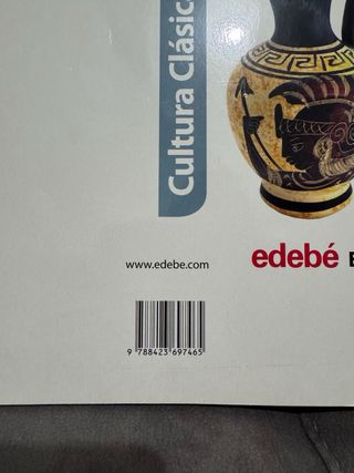 CULTURA CLÁSICA 3 ISBN: 9788423697465