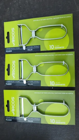 3 Peladores Arcos Utensilios Cocina