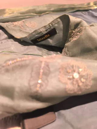 Conjunto fiesta top, falda y pañuelo