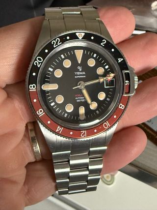 Yema GMT Coke Orologio Uomo