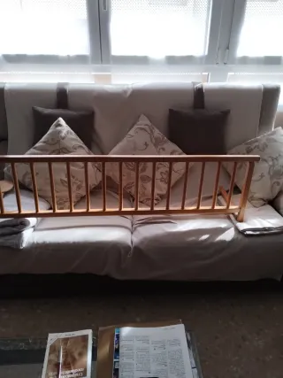 Barrera de Cama Infantil Madera