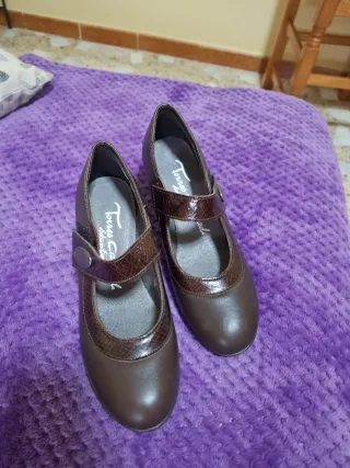 Zapatos Torres Marrones Mujer