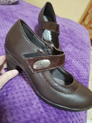 Zapatos Torres Marrones Mujer