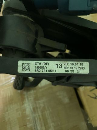 Pedal Embrague 6R2 721 059E