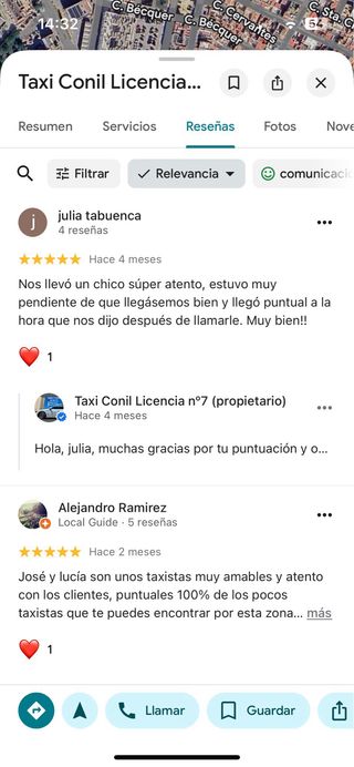 licencia de taxi