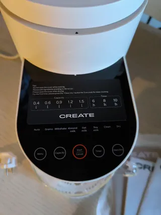 Macchinetta Latte Vegetale CREATE