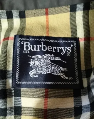 Gabardina Burberrys Vintage Clásica