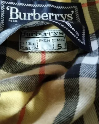 Gabardina Burberrys Vintage Clásica