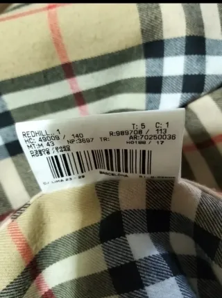 Gabardina Burberrys Vintage Clásica