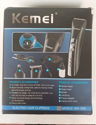 Máquina de cortar pelo, afeitadora, naricero 3en1