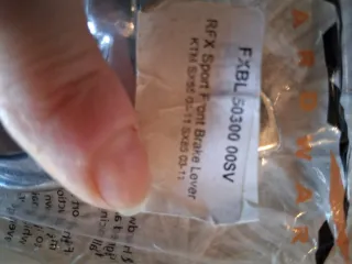 Alavanca de travão RFX KTM SX85 SX65