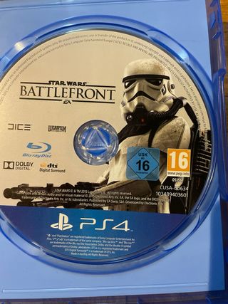 Star Wars Battlefront PS4 (impecable)