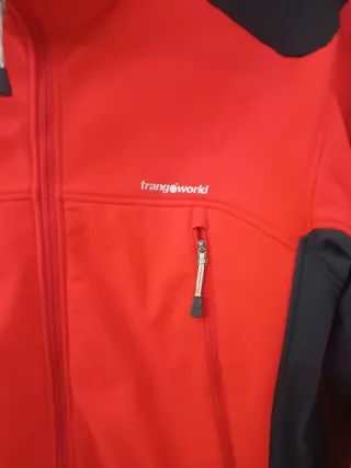 Chaqueta Trangoworld Talla M Windstopper Roja