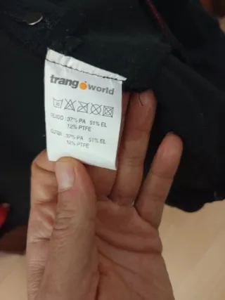 Chaqueta Trangoworld Talla M Windstopper Roja