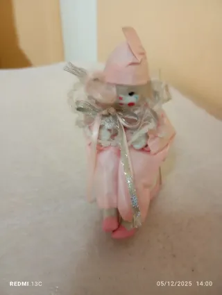 Decorazione clown rosa