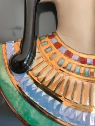 Pareja Cuadros Escultura Egipcia