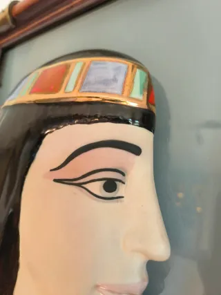 Pareja Cuadros Escultura Egipcia