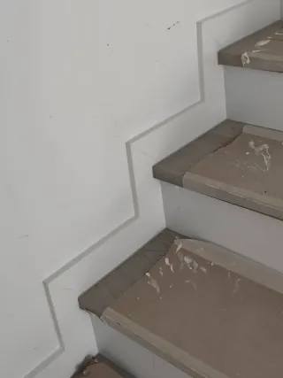 Tarima de madera para escaleras