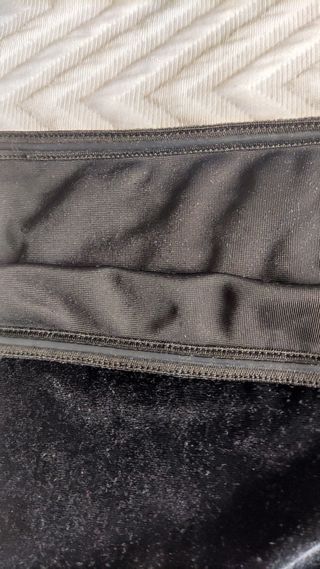 Body terciopelo negro talla M