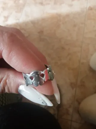 Anillo Tous Oso Plata lote tres