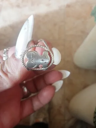 Anillo Tous Oso Plata lote tres