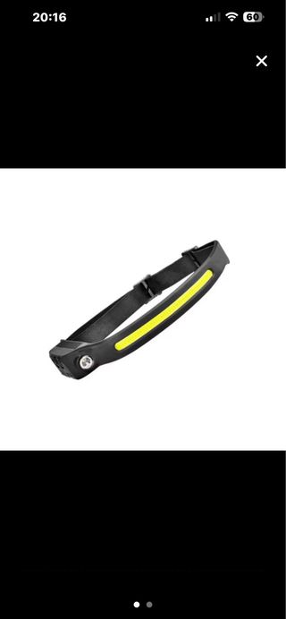 pack de 2 linternas frontales