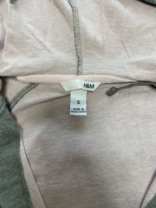 Sudadera H&M Gris Talla S