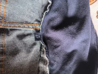 Pantalón premamá vaquero azul