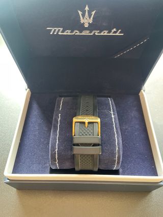 Reloj Maserati Sfida 44mm Negro/Oro