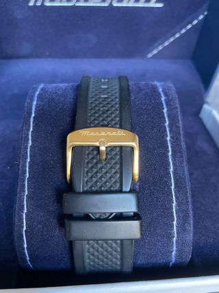 Reloj Maserati Sfida 44mm Negro/Oro
