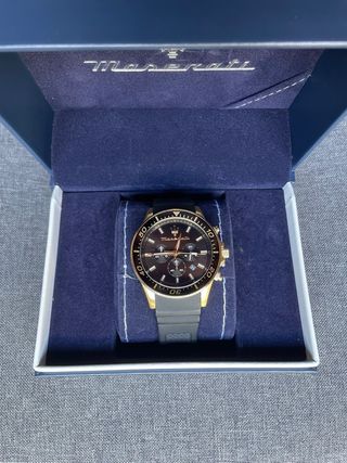 Reloj Maserati Sfida 44mm Negro/Oro