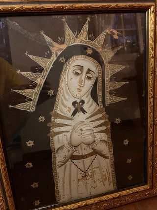 Cuadro religioso antiguo