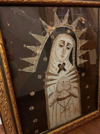 Cuadro religioso antiguo