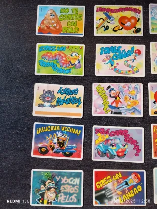 33 peguitargetas II Bollycao (Leer Anuncio y Fotos